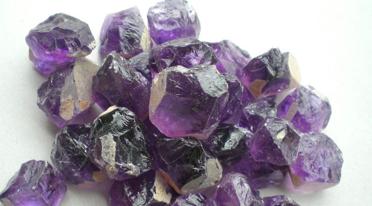 天然紫水晶原料