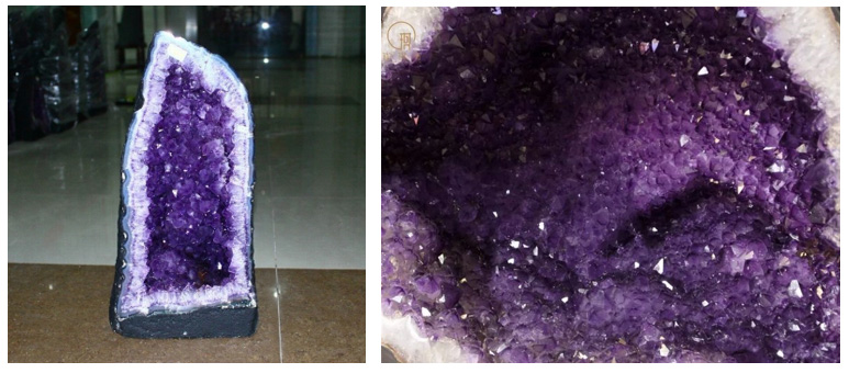紫水晶洞摆件